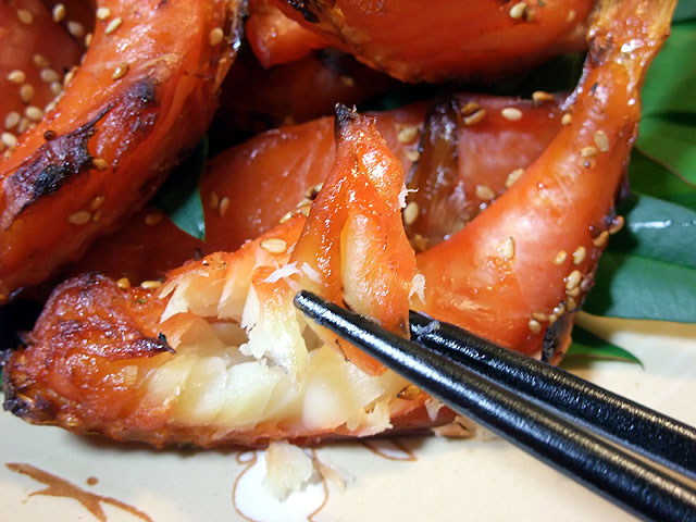 みりんの風味がたまりません! 絶品、魚重のふぐみりん干し